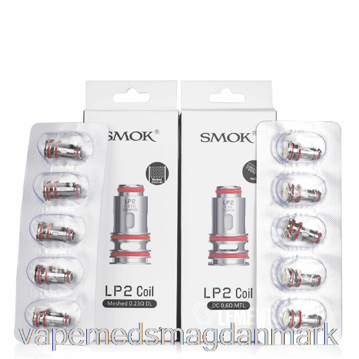 Engangs Vape Danmark Smok Lp2 Erstatningsspoler 0,23ohm Lp2 Mesh Coils